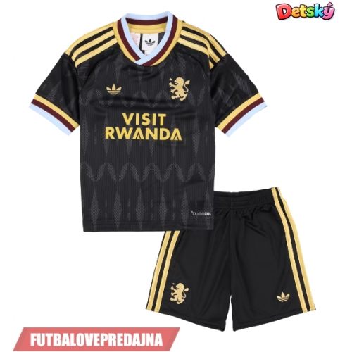 Lacne Dětský Futbalové dres Aston Villa Alejandro Garnacho #17 2026-27 Krátky Rukáv - Preč (+ trenírky)
